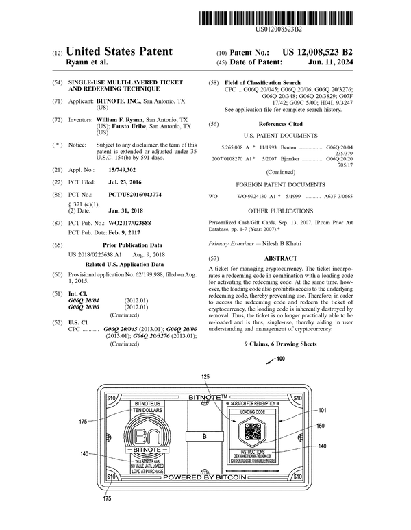 United States Patent US 12,008,523 B2